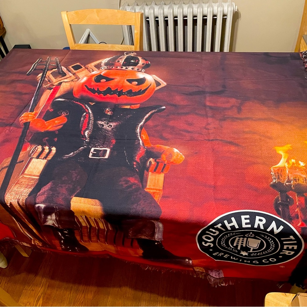 Halloween Pumking tapestry